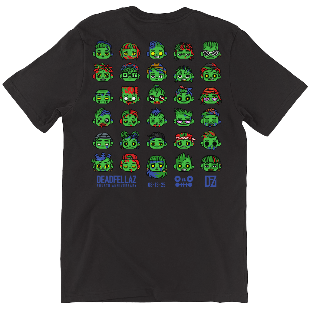 Deadfellaz Fourth Anniversary Tee