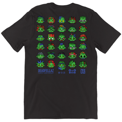 Deadfellaz Fourth Anniversary Tee