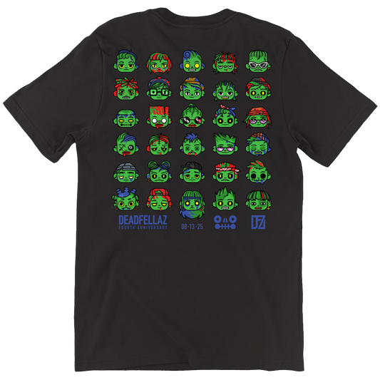 Deadfellaz Fourth Anniversary Tee
